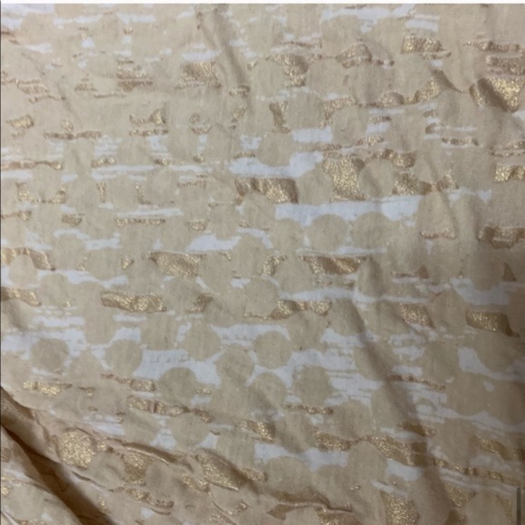 Express Tan and Gold Strapless Tube Top Small - Picture 7 of 8